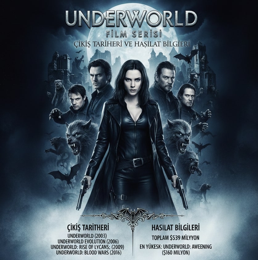 Revenus de la série Underworld